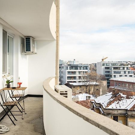 City View Apartment With Private Balcony Bucareste Exterior foto