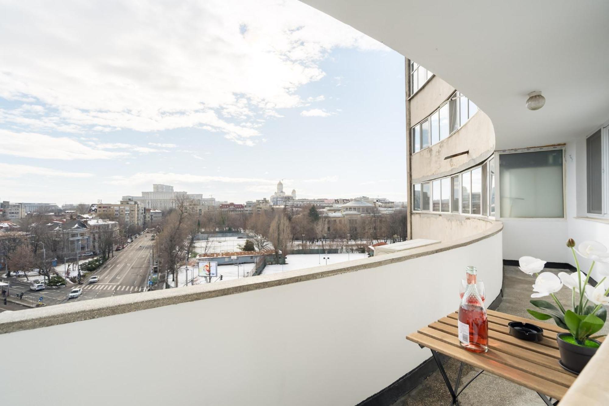 City View Apartment With Private Balcony Bucareste Exterior foto